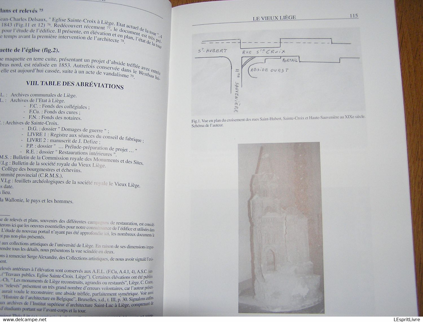 LE VIEUX LIEGE Bulletin N° 291 Régionalisme Textes Inédits Guerre Temps De Louis XIV Huy Région (4) Westbau D'Erckenteel - België