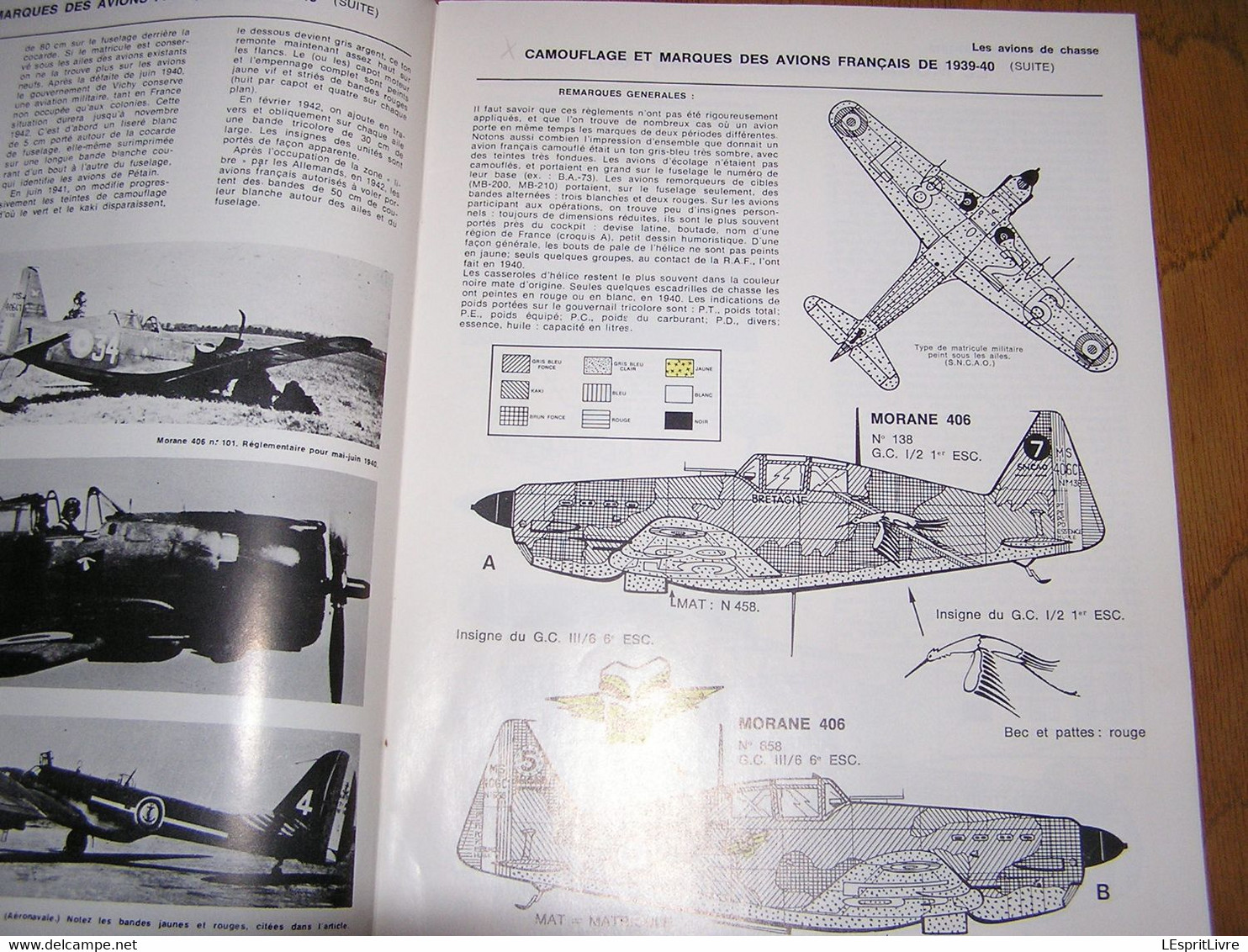 LES MORDUS DU MODELISME N° 1 L'Aviation Française 1939 40 Guerre 40 45 Maquette Avion Camouflage Marques Marking Morane - Model Making