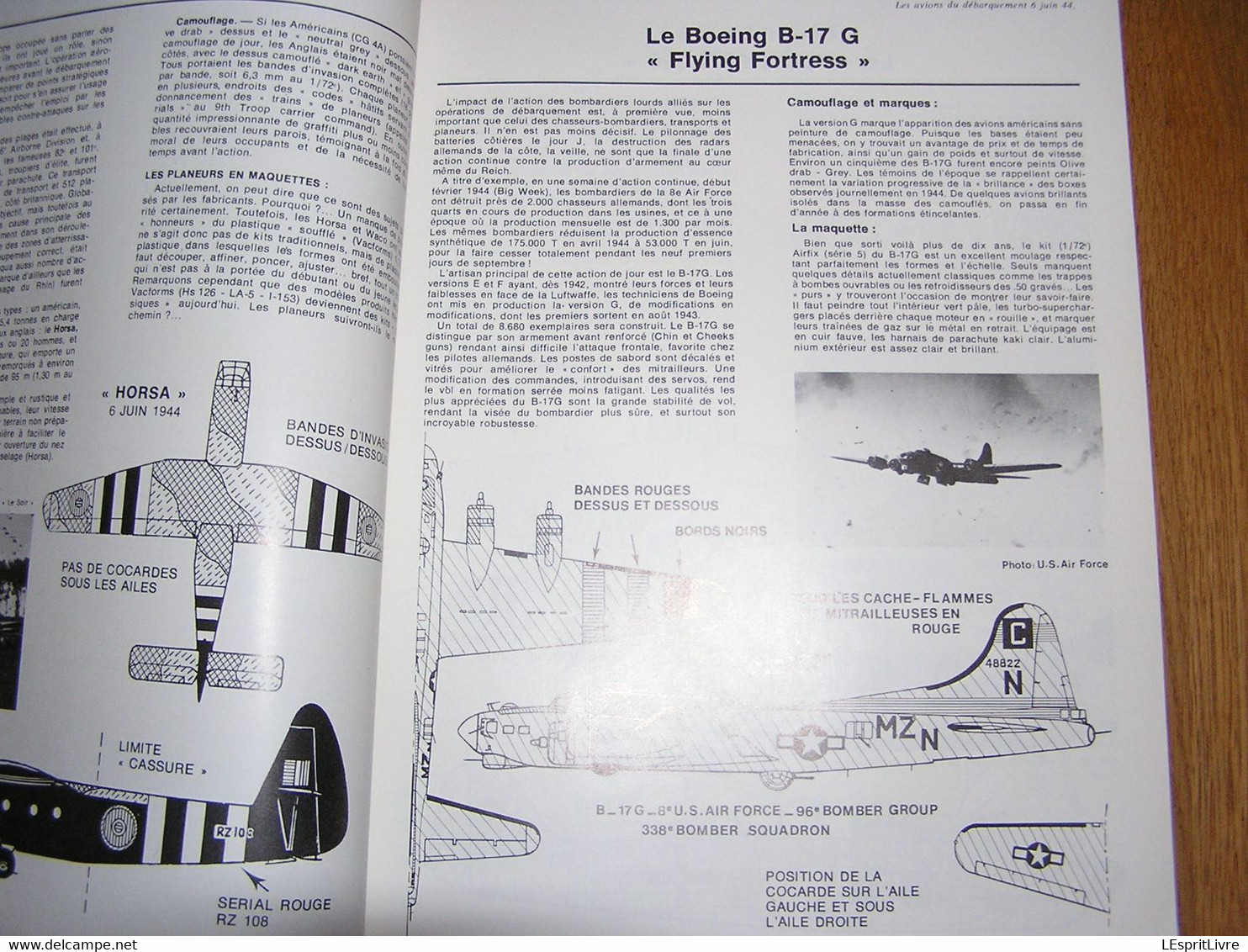 LES MORDUS DU MODELISME N° 2 Les Avions Du Débarquement Normandie Guerre 40 45 Maquette Avion Camouflage Marque Marking - Model Making