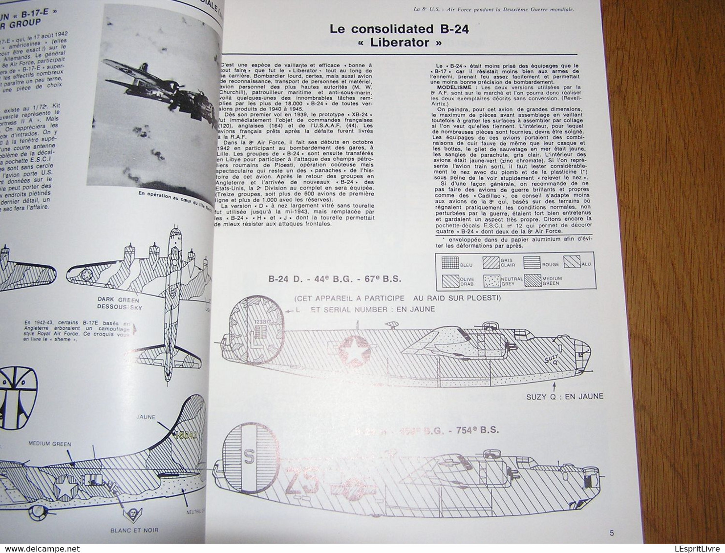 LES MORDUS DU MODELISME N° 3 Les 8 - 9 US AIR FORCE USAAF Guerre 40 45 Maquette Avion Camouflage Marque Marking Aviation - Modellbau