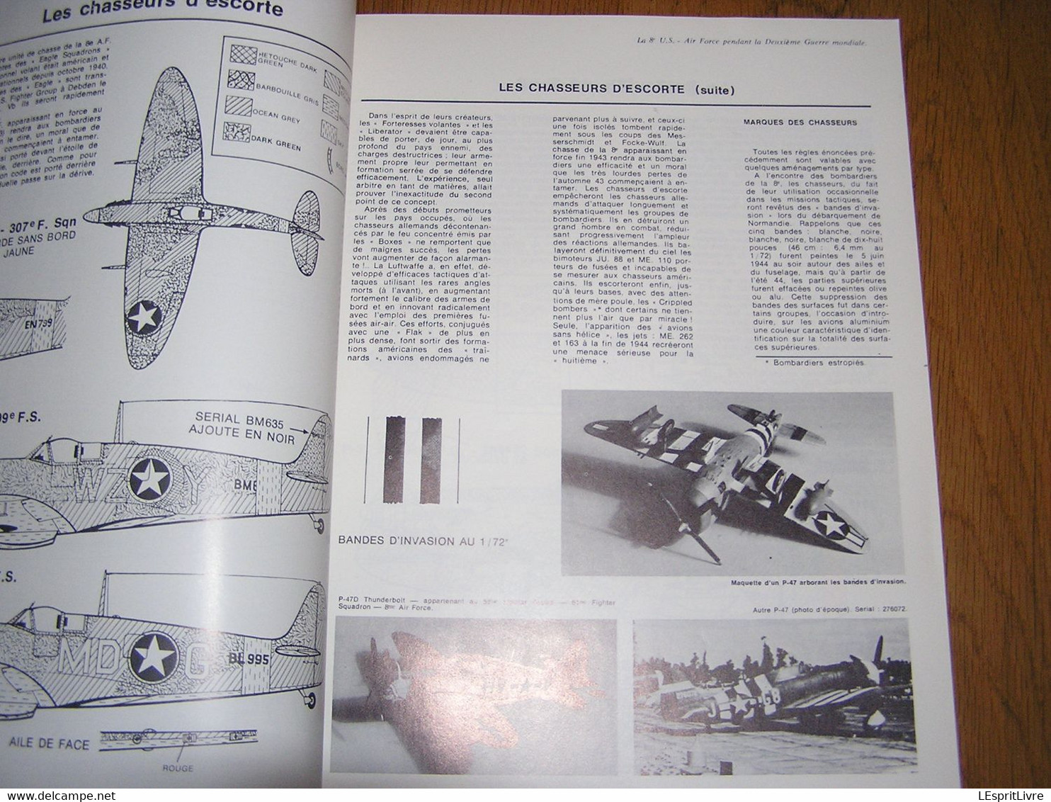 LES MORDUS DU MODELISME N° 3 Les 8 - 9 US AIR FORCE USAAF Guerre 40 45 Maquette Avion Camouflage Marque Marking Aviation - Modellismo