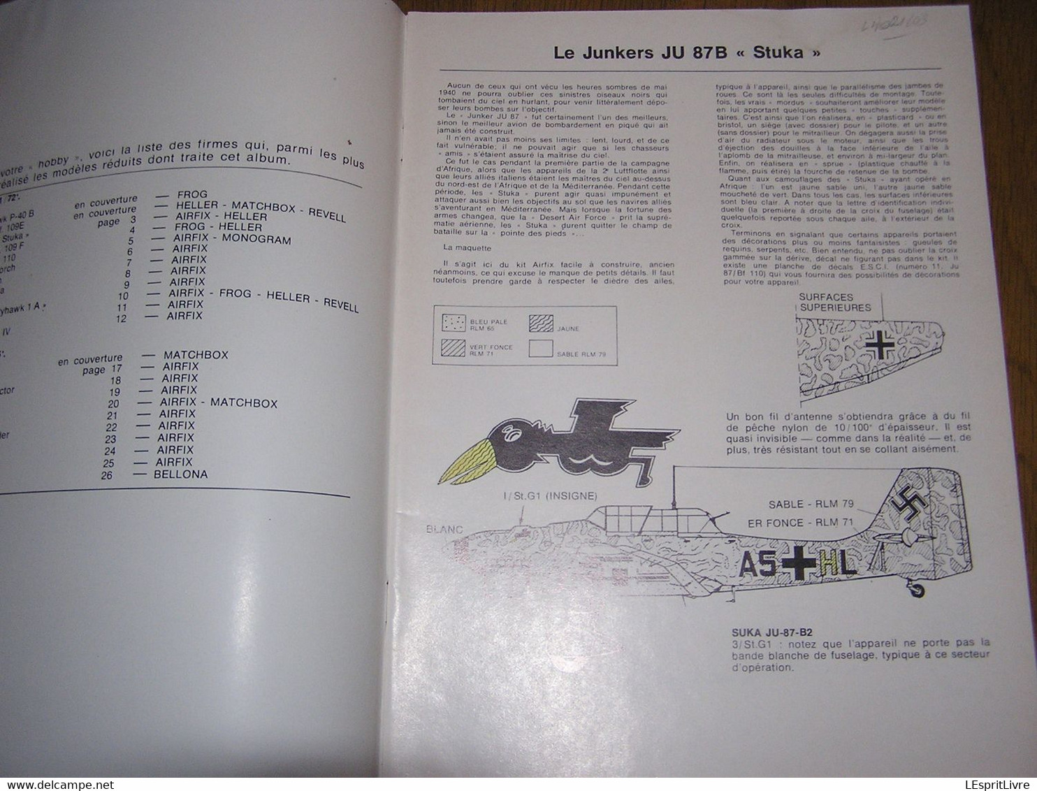 LES MORDUS DU MODELISME N° 5 La Bataille D'Afrique Nord Guerre 40 45 Maquette Avion Camouflage Marque Marking Aviation - Model Making