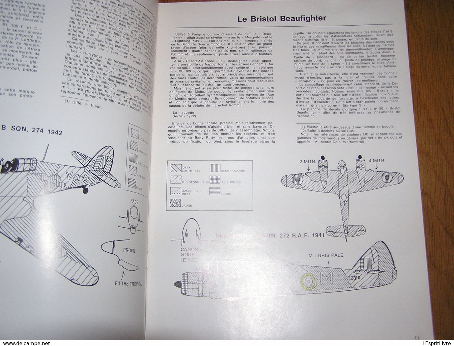 LES MORDUS DU MODELISME N° 5 La Bataille D'Afrique Nord Guerre 40 45 Maquette Avion Camouflage Marque Marking Aviation - Modellismo