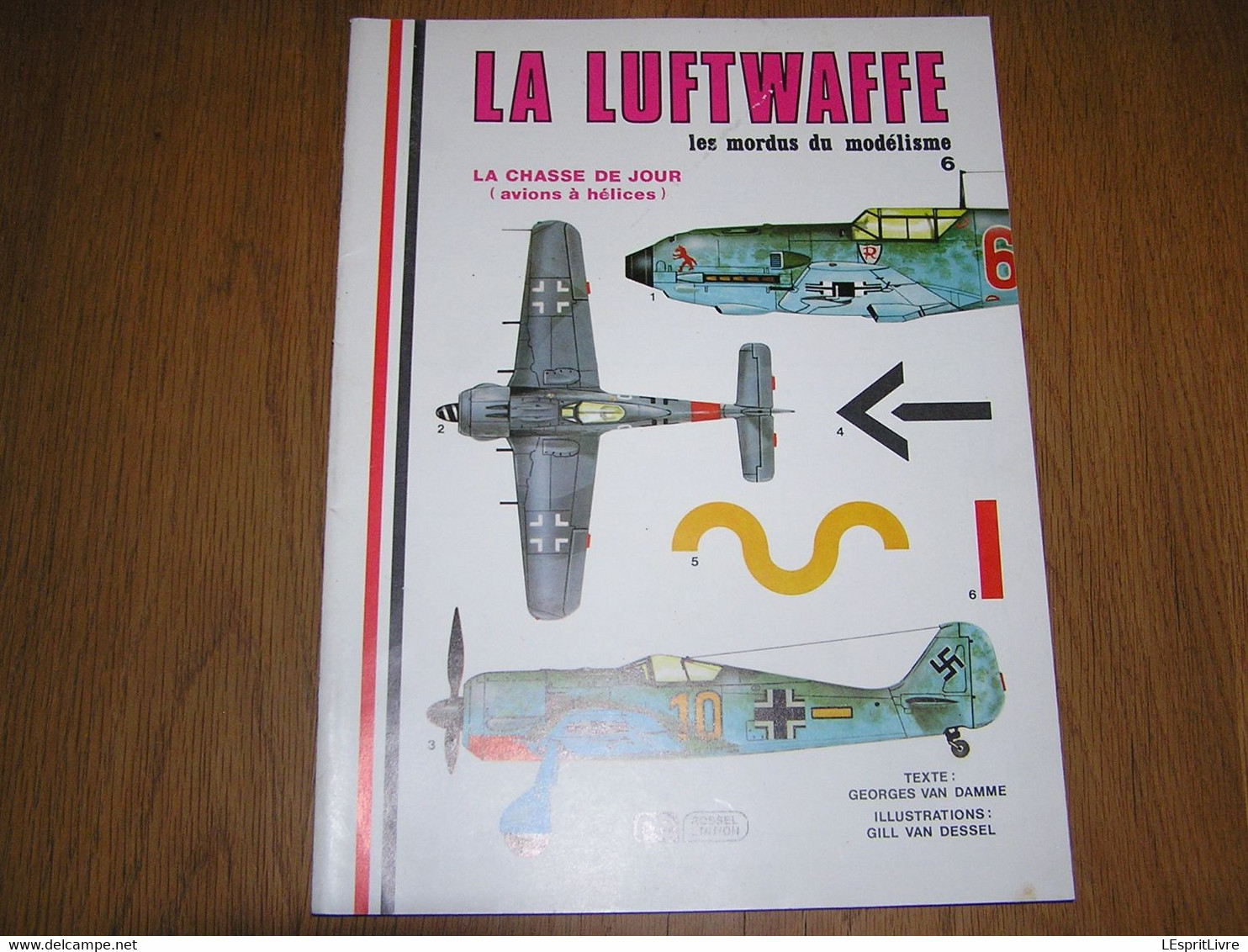 LES MORDUS DU MODELISME N° 6 La Luftwaffe Guerre 40 45 Maquette Avion Camouflage Marque Marking Aviation JG BF 109 - Modellismo