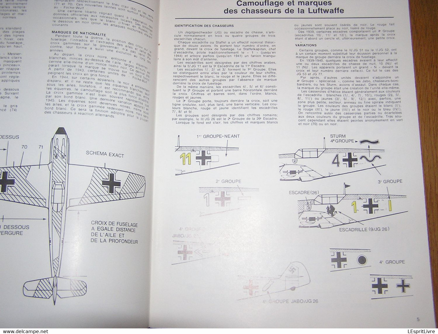 LES MORDUS DU MODELISME N° 6 La Luftwaffe Guerre 40 45 Maquette Avion Camouflage Marque Marking Aviation JG BF 109 - Modellbau