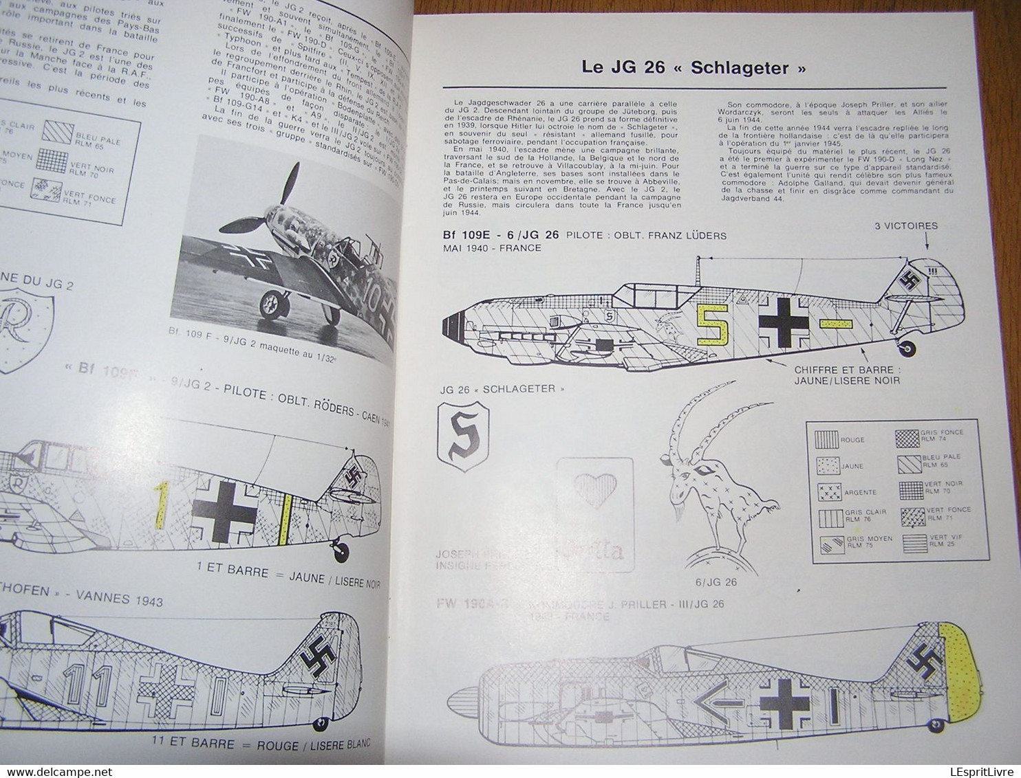 LES MORDUS DU MODELISME N° 6 La Luftwaffe Guerre 40 45 Maquette Avion Camouflage Marque Marking Aviation JG BF 109 - Modellbau