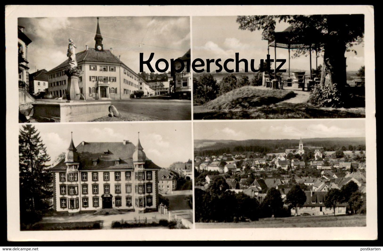 ÄLTERE POSTKARTE BONNDORF SCHWARZWALD Cpa Postcard Black Forest AK Ansichtskarte - Bonndorf