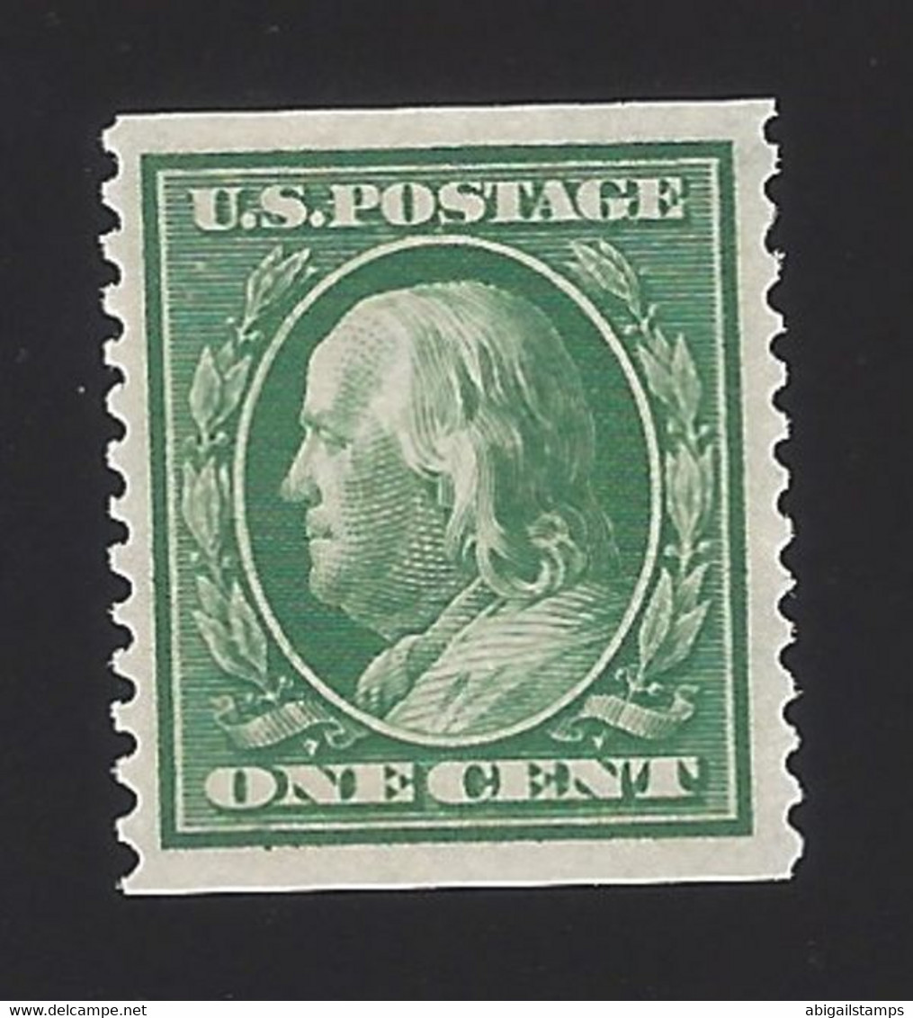 US #352 1909 Green Wmk 191 Perf 12 Vert MNH VF Scv $210 - Unused Stamps