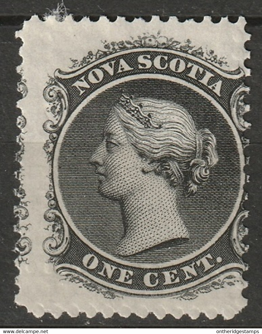 Nova Scotia 1860 Sc 8a  MH* - Nuevos