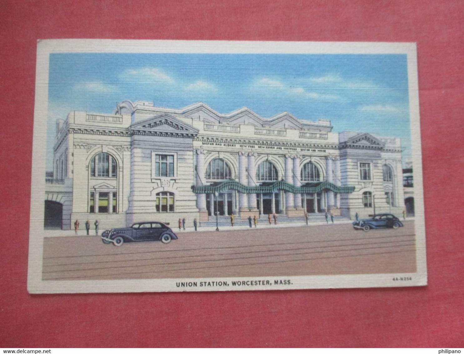 Union Station   Massachusetts > Worcester >    Ref 4890 - Worcester