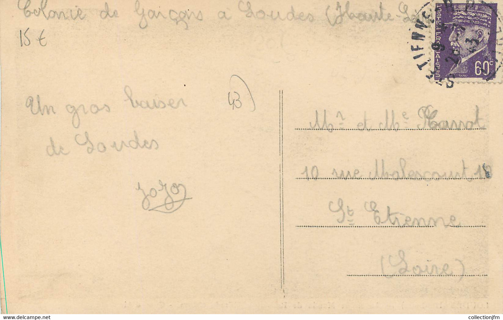 CPA FRANCE 43 "Loudès, Le Lavoir Et Le Moulin Rochely" - Loudes