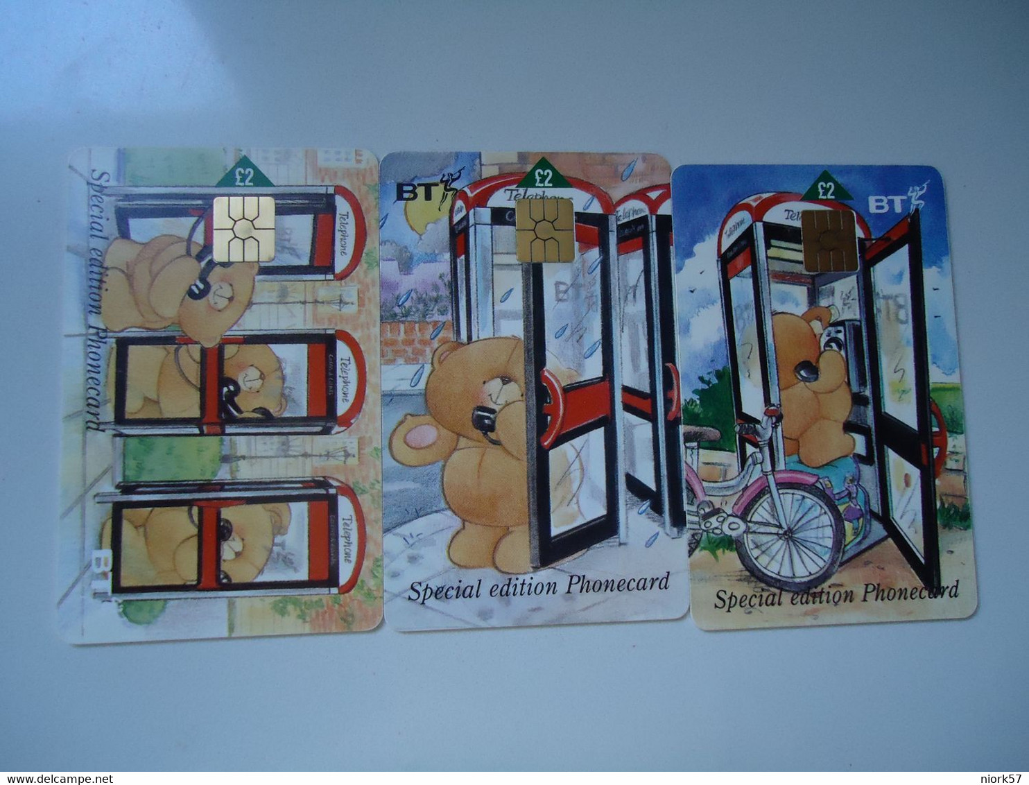 UNITED  KINGDOM  USED  3   CARDS FOREVER - Sonstige & Ohne Zuordnung