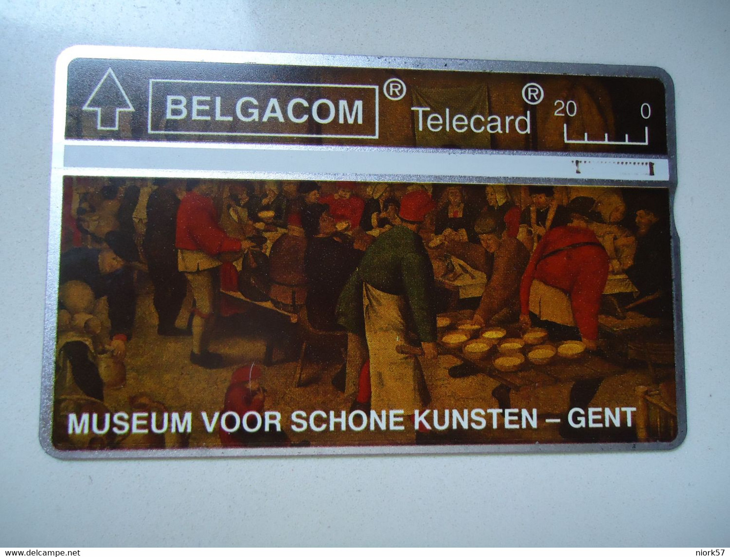 BELGIUM   USED CARDS PAINTING MUSEUM - Autres & Non Classés