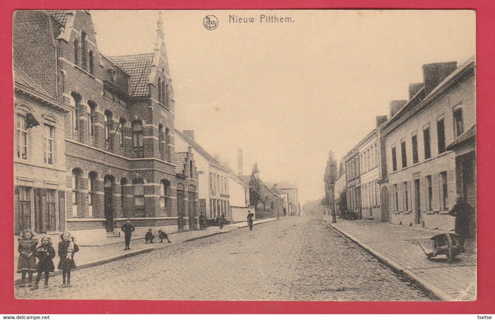 Nieuw Pittem ...een Straat - 1920  ( Verso Zien ) - Pittem