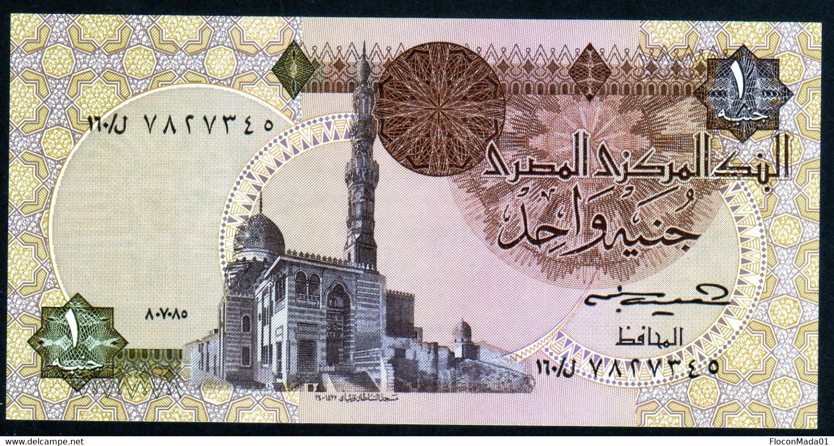 Egypte Egypt 1985 1 Livre 1 Pound Signature A Negm UNC Neuf Parfait - Egypt