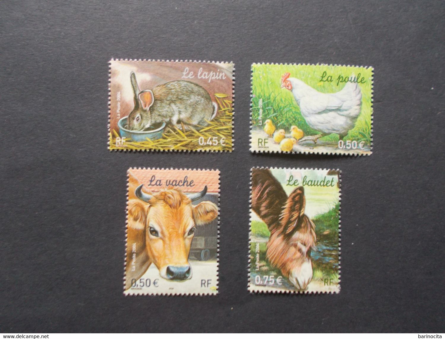 FRANCE - Timbres   N° 3662/65   Année 2004    Neuf XX   Sans Charnieres Voir Photo - Other & Unclassified