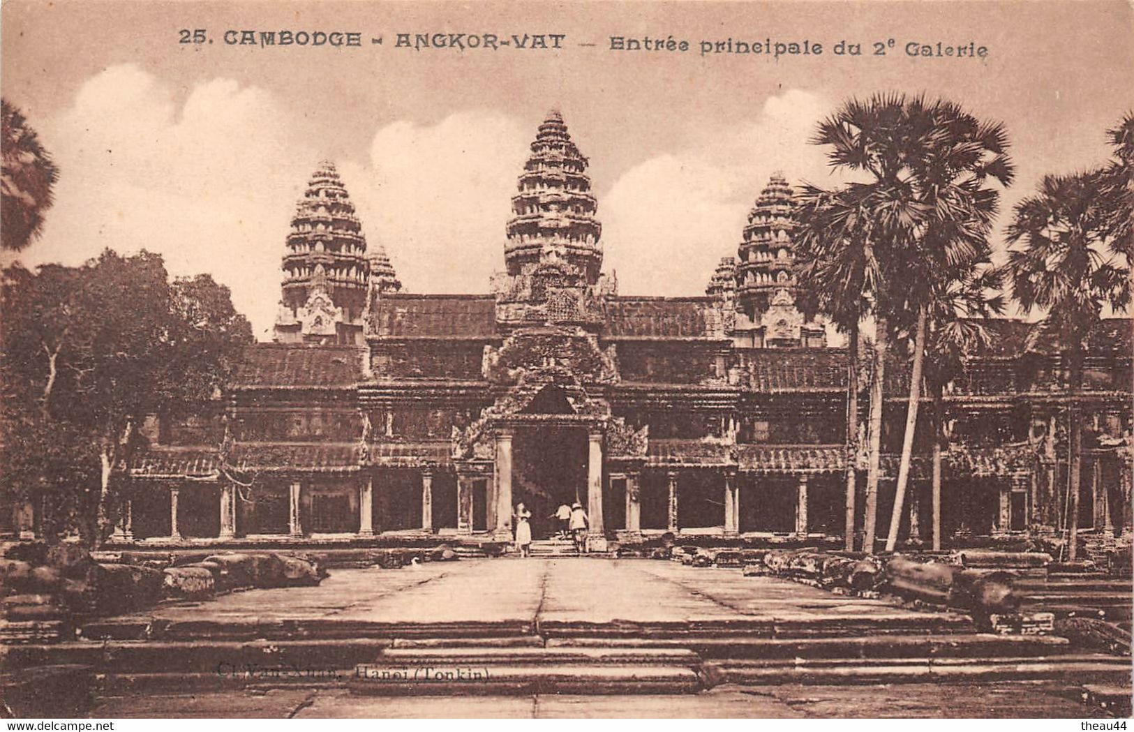 ¤¤  -  CAMBODGE  -  ANGKOR-VAT  -  Entrées Principale Du 2e Galerie       -  ¤¤ - Kambodscha