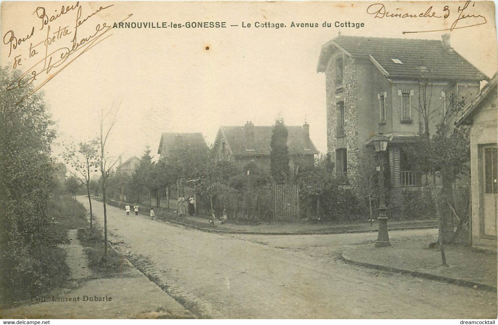 95 ARNOUVILLE-LES-GONESSE GONESSES. Avenue Du Cottage 1917 - Arnouville Les Gonesses