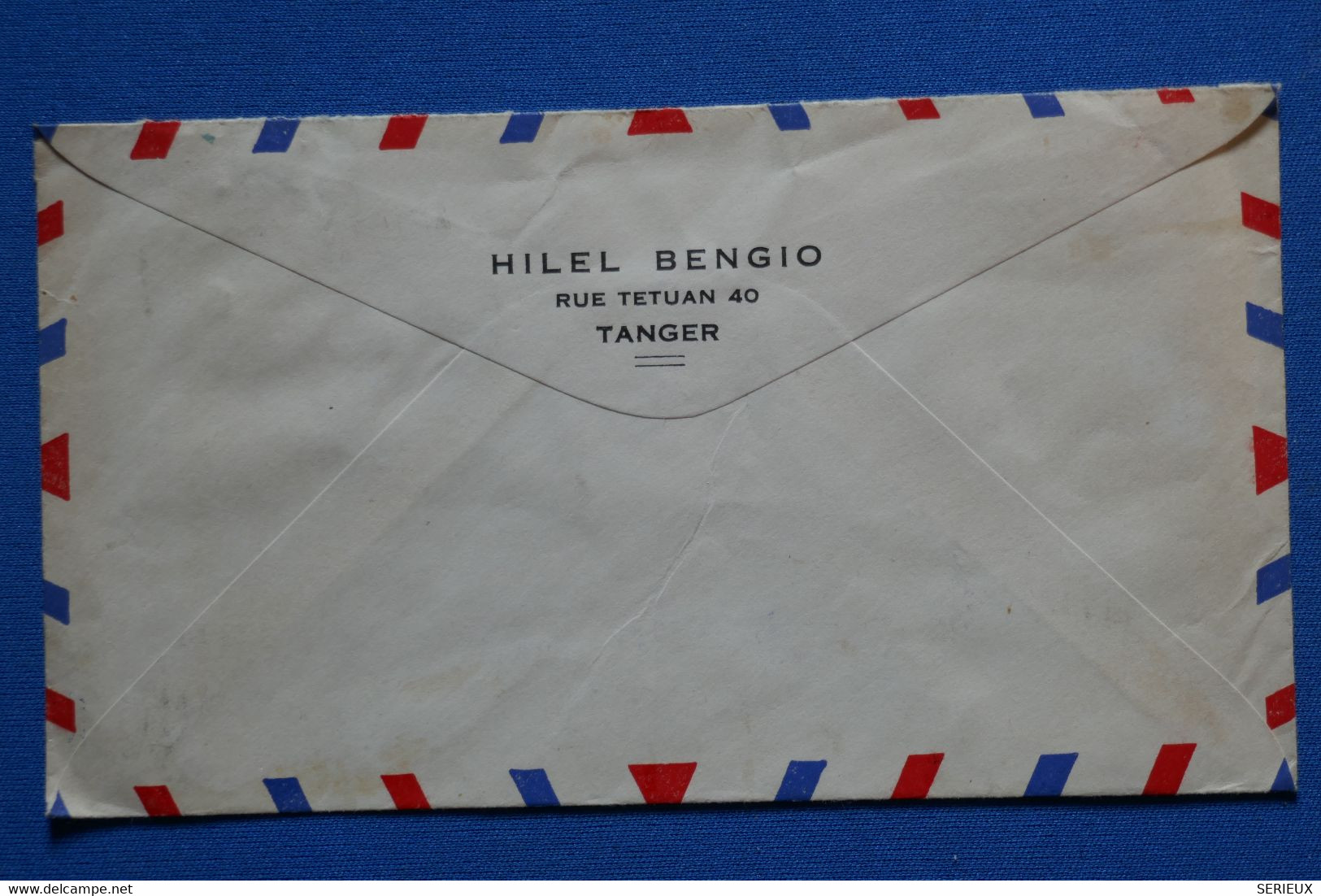 R16 MAROC BELLE LETTRE RECOM. 1947 TANGER POUR PARIS FRANCE +PAIRE DE T.P+ AFFRANCH INTERESSANT - Luchtpost