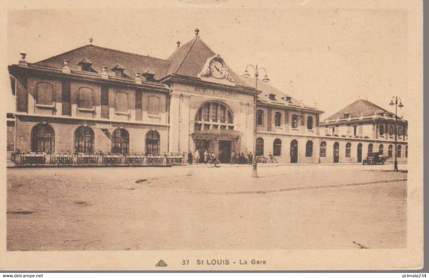 SAINT LOUIS 68 -- LA GARE - Saint Louis