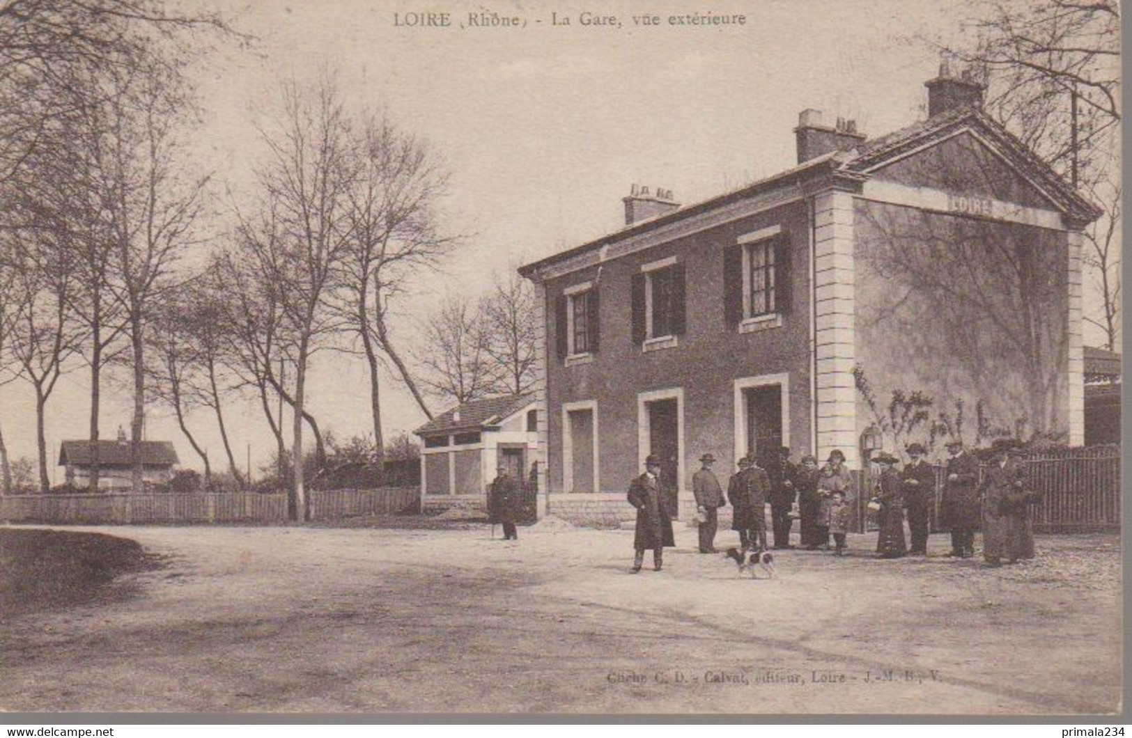 LOIRE SUR RHONE  - LA GARE - Loire Sur Rhone