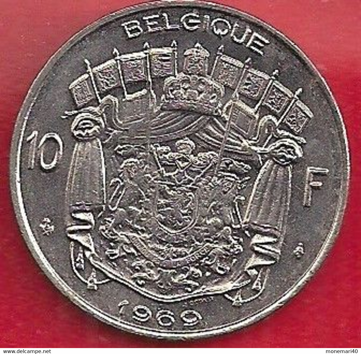 BELGIQUE - 10 FRANCS - 1969 - 10 Frank