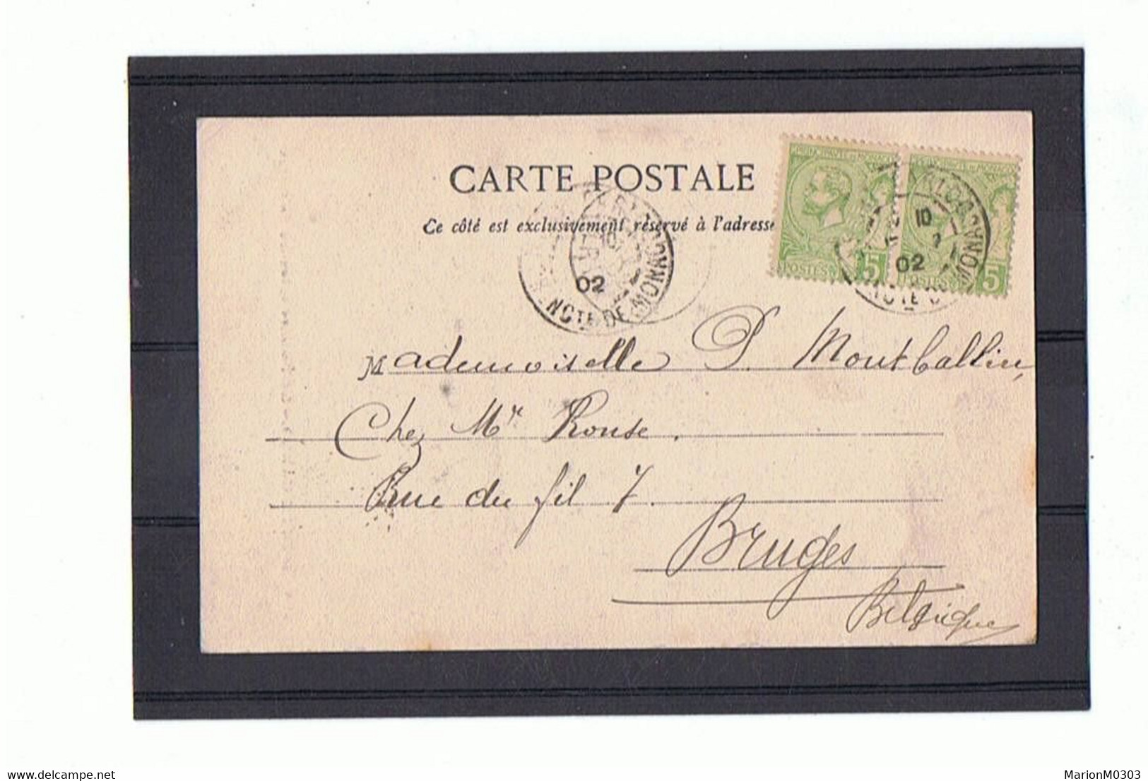 MONACO - Le Théâtre, Timbres Et Cachet - 714 - Teatro D'opera