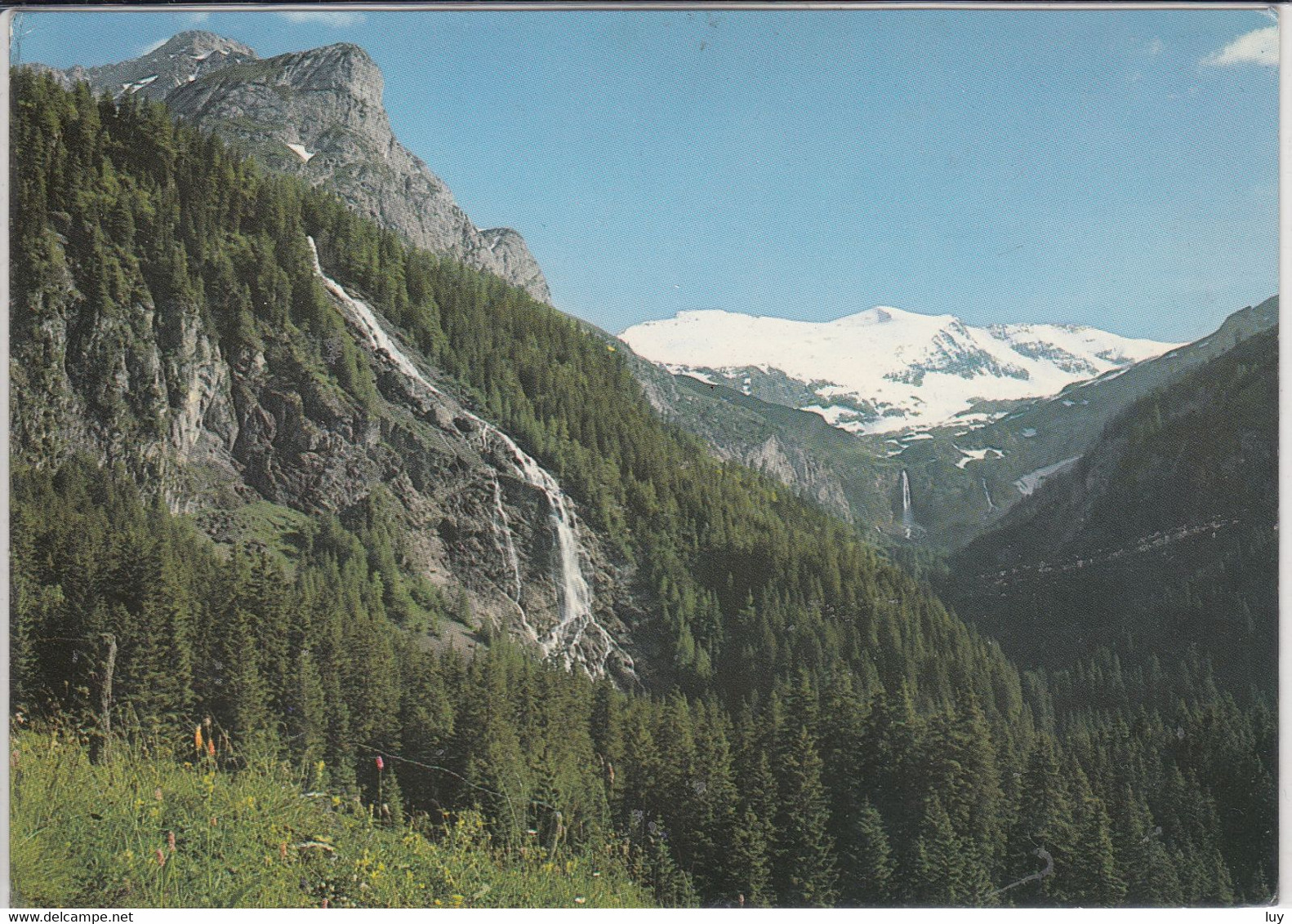 LAUENEN - Tungelschuss, Geltenschuss, Geltengletscher,  Sondermarke, Nice Stamp W. Velo, Bycicle, Cycling - Lauenen