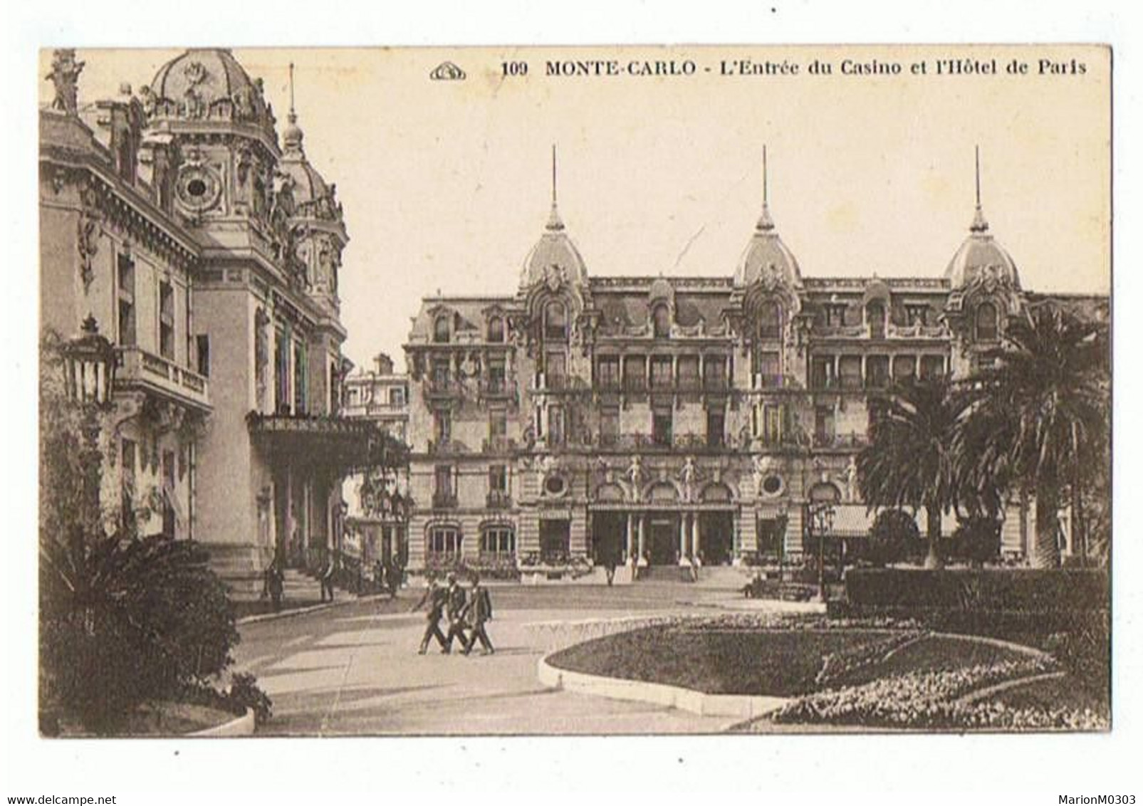 MONACO - Monte Carlo, Hôtel De Paris - 724 - Hotels