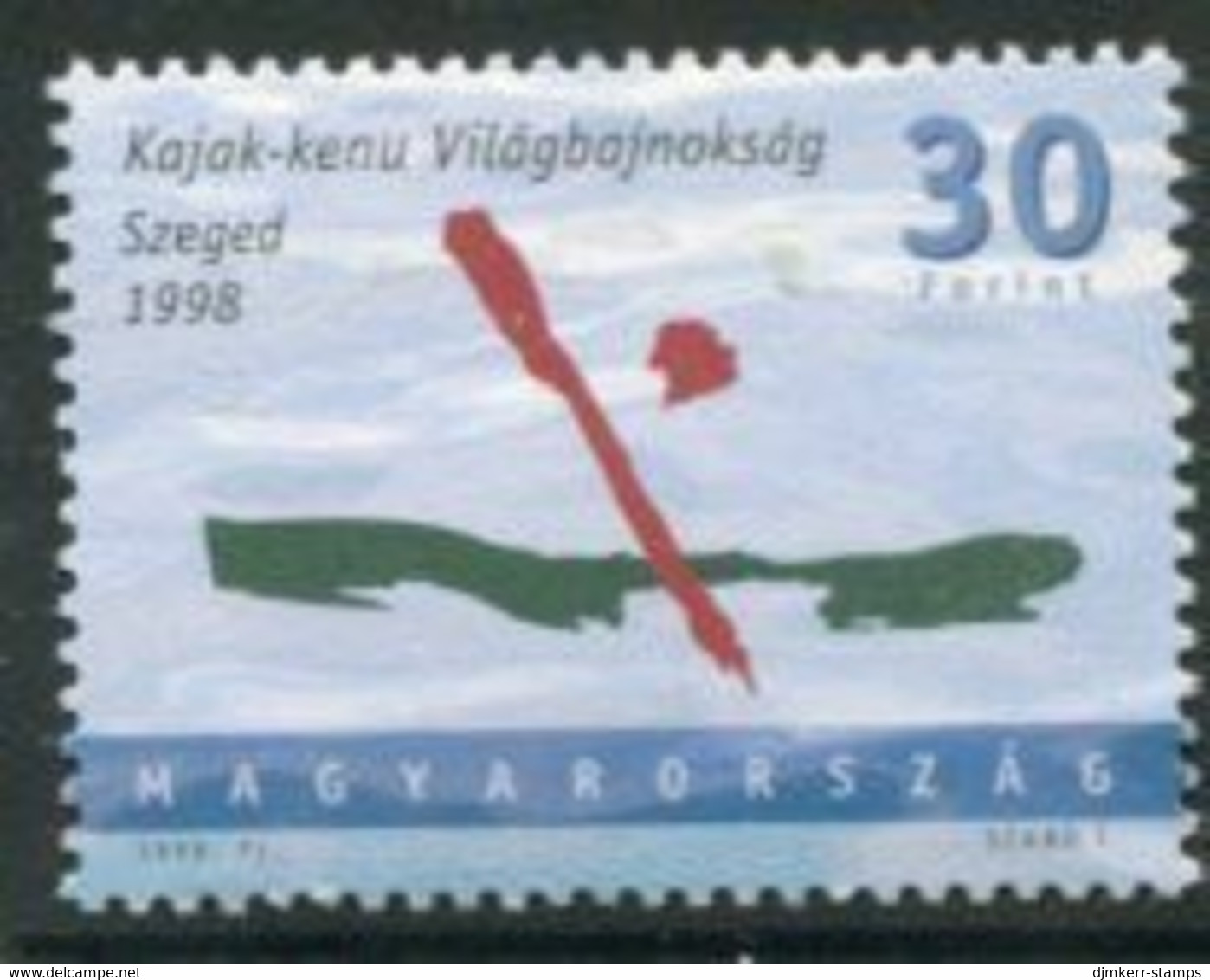 HUNGARY 1998 Canoeing World Championship MNH / **.  Michel 4503 - Unused Stamps