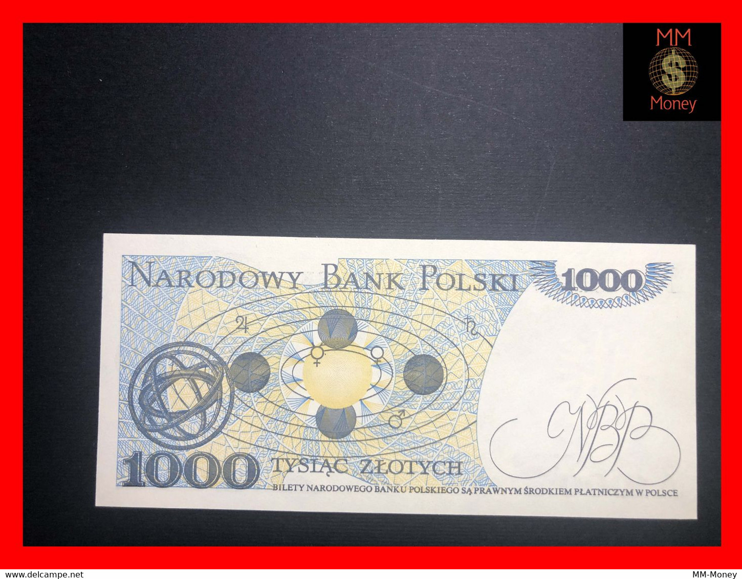 POLAND 1.000 1000  Zlotych  1.6.1982  P. 146  UNC - Poland