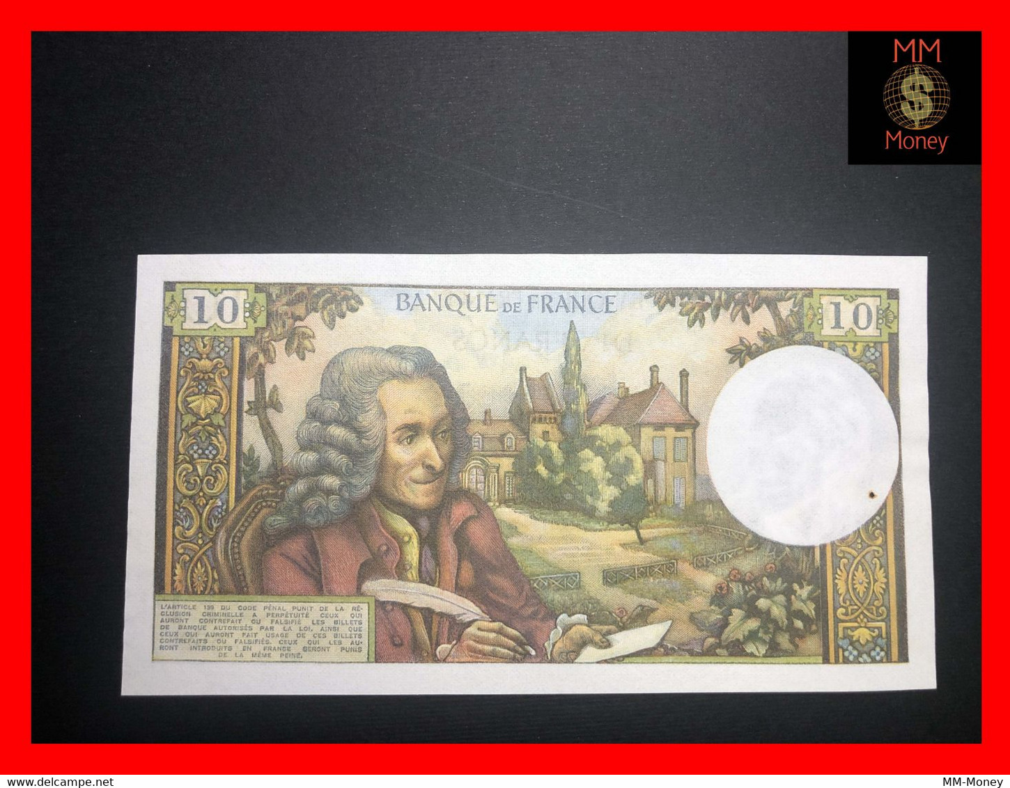 France 10 Francs  5.2.1970   P. 150  P.hs.     XF \ AU - 10 F 1963-1973 ''Voltaire''