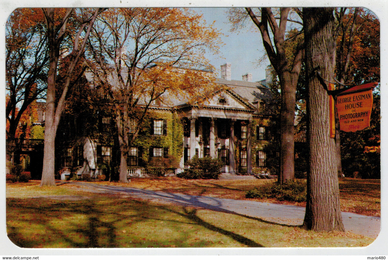 C.P.  PICCOLA    ROCHESTER   THE  GEORGE  EASTMAN HOUSE              2 SCAN  (NUOVA) - Rochester