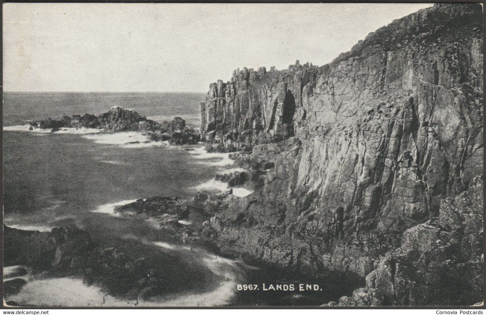 Land's End, Cornwall, C.1910s - Photochrom Postcard - Land's End
