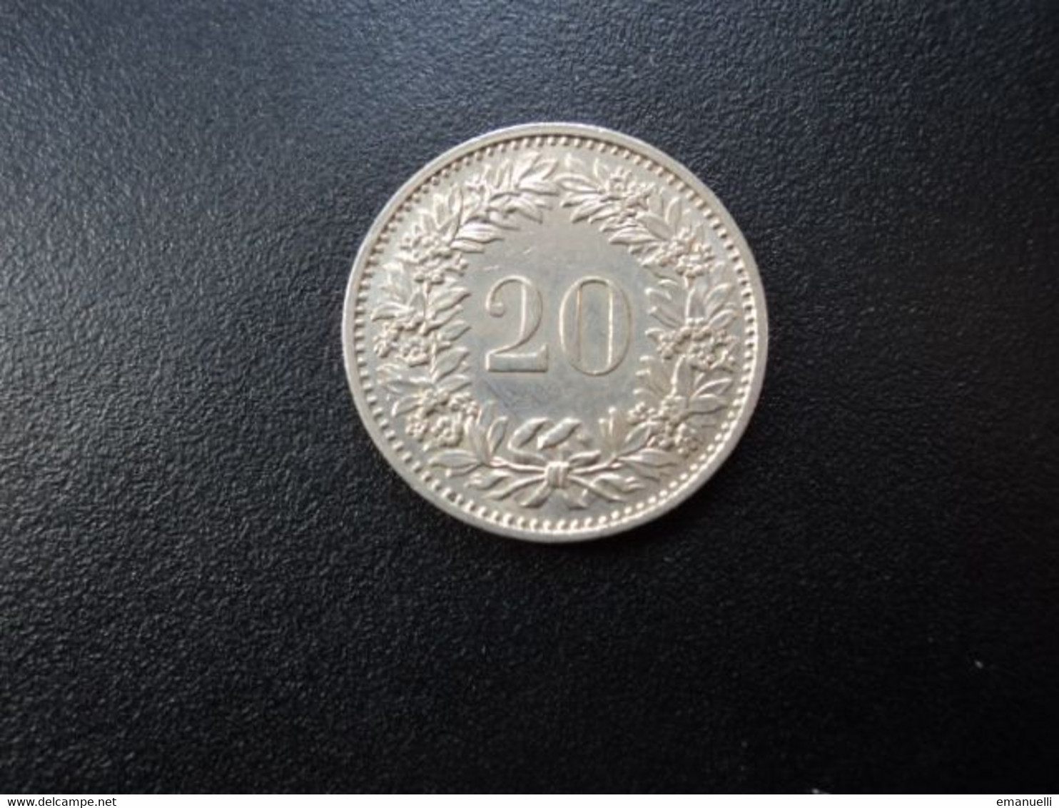 SUISSE : 20 RAPPEN   1971      KM 29a         SUP * - 20 Centimes / Rappen