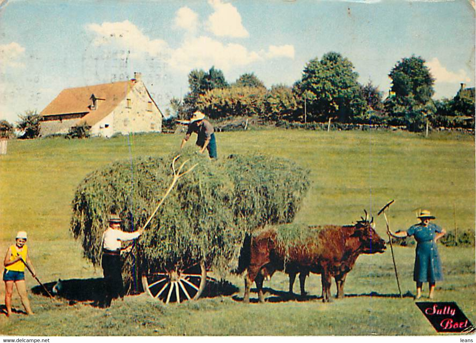 LE TEMPS DES FOINS - CI 190 - Wagengespanne