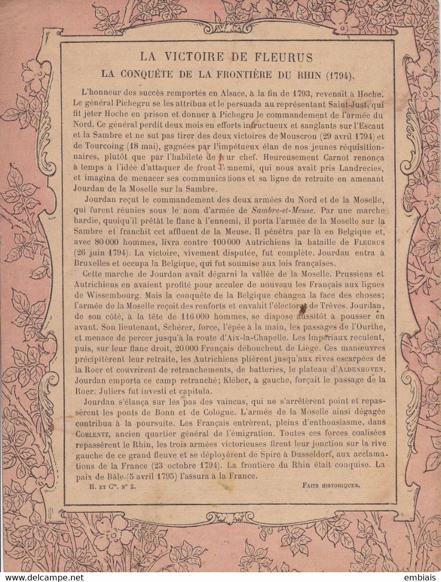 COUVERTURE De CAHIER - LE DRAPEAU - Jeune Tambour Attaqué Par Les Grenadiers Hongrois- Illustration JOB - Fin XIXe - Schutzumschläge