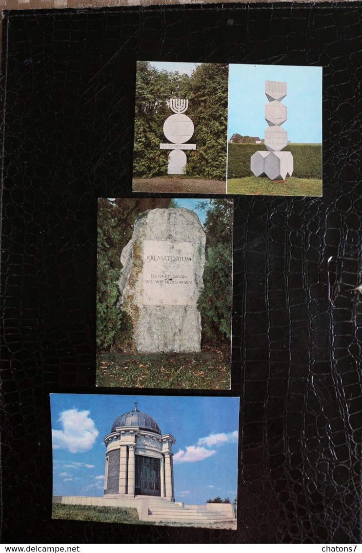 Z 222 - Dachau - Grabdenkmäler Der Ermordeten Juden -  Dachau -  3 Cartes Postales -pas Circulé - Dachau