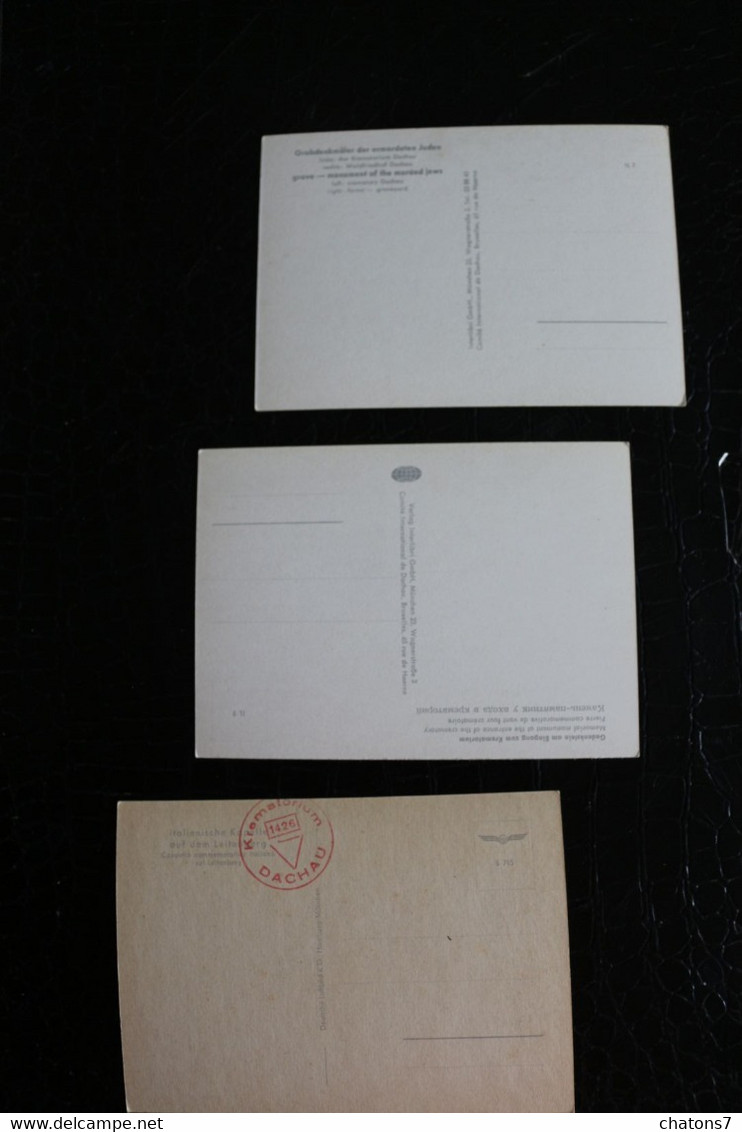 Z 222 - Dachau - Grabdenkmäler Der Ermordeten Juden -  Dachau -  3 Cartes Postales -pas Circulé - Dachau