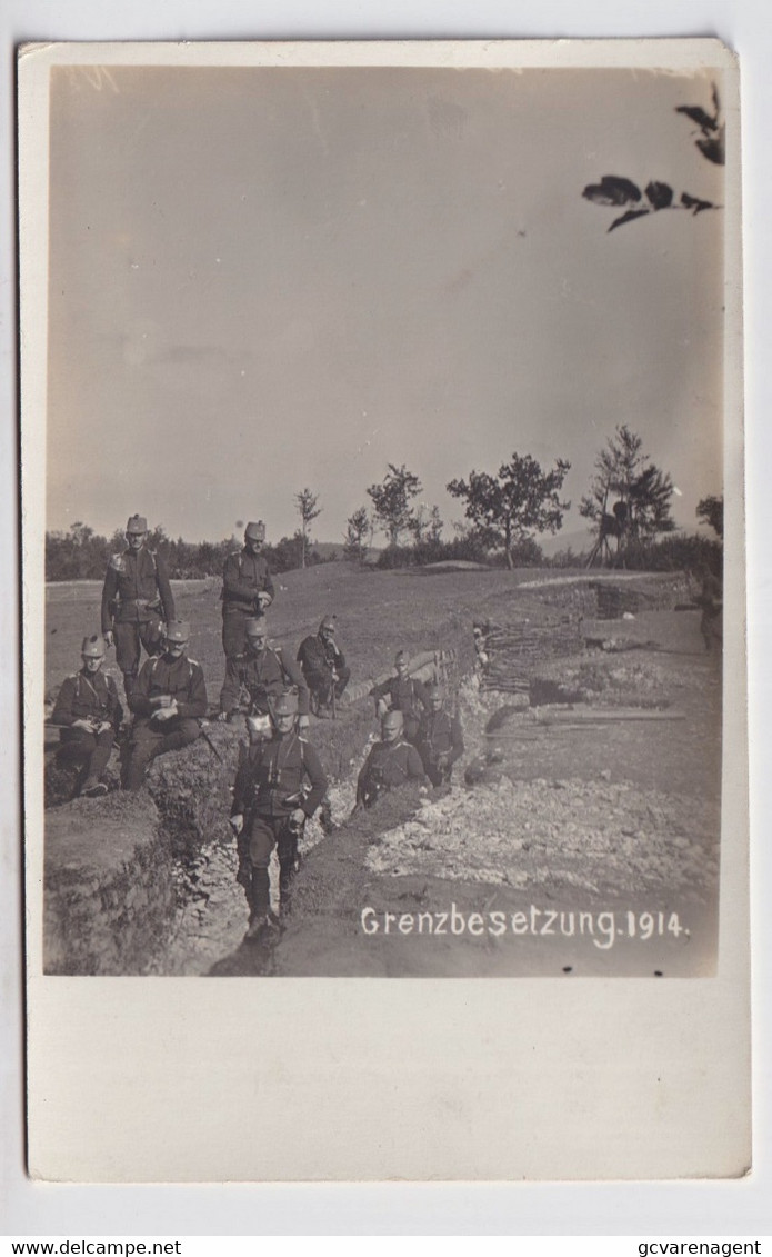 OMGEVING LOCHRISTI  ZAFFELARE     GRENZBESETZUNG 1914      FOTOKAART - Lochristi