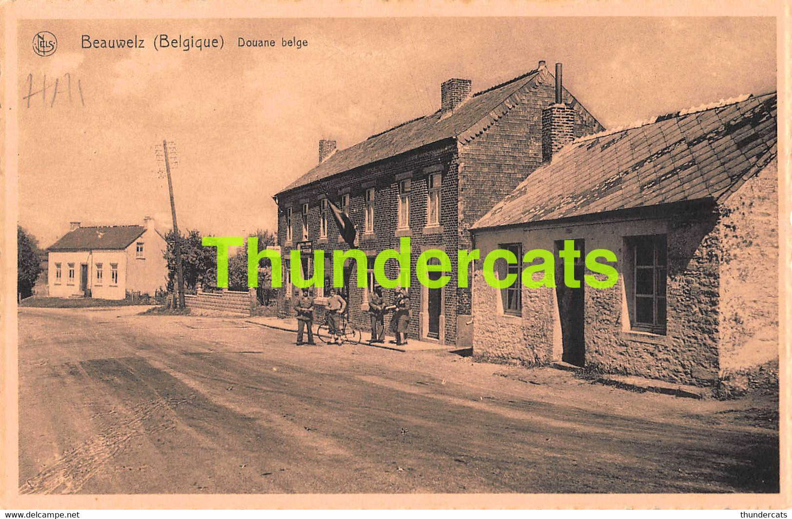 CPA BEAUWELZ DOUANE BELGE FRONTIERE - Momignies