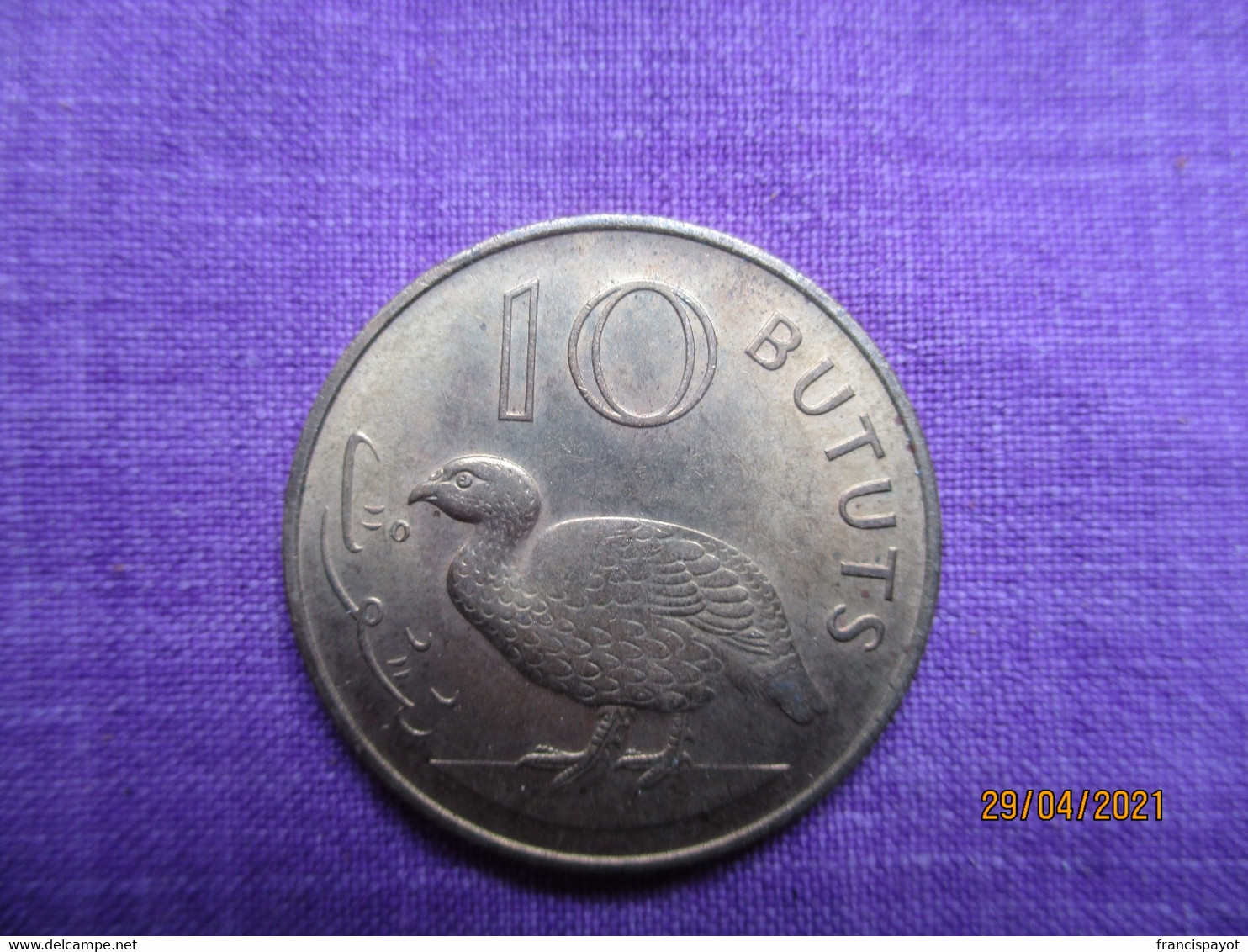 Gambia: 10 Bututs 1971 - Gambia