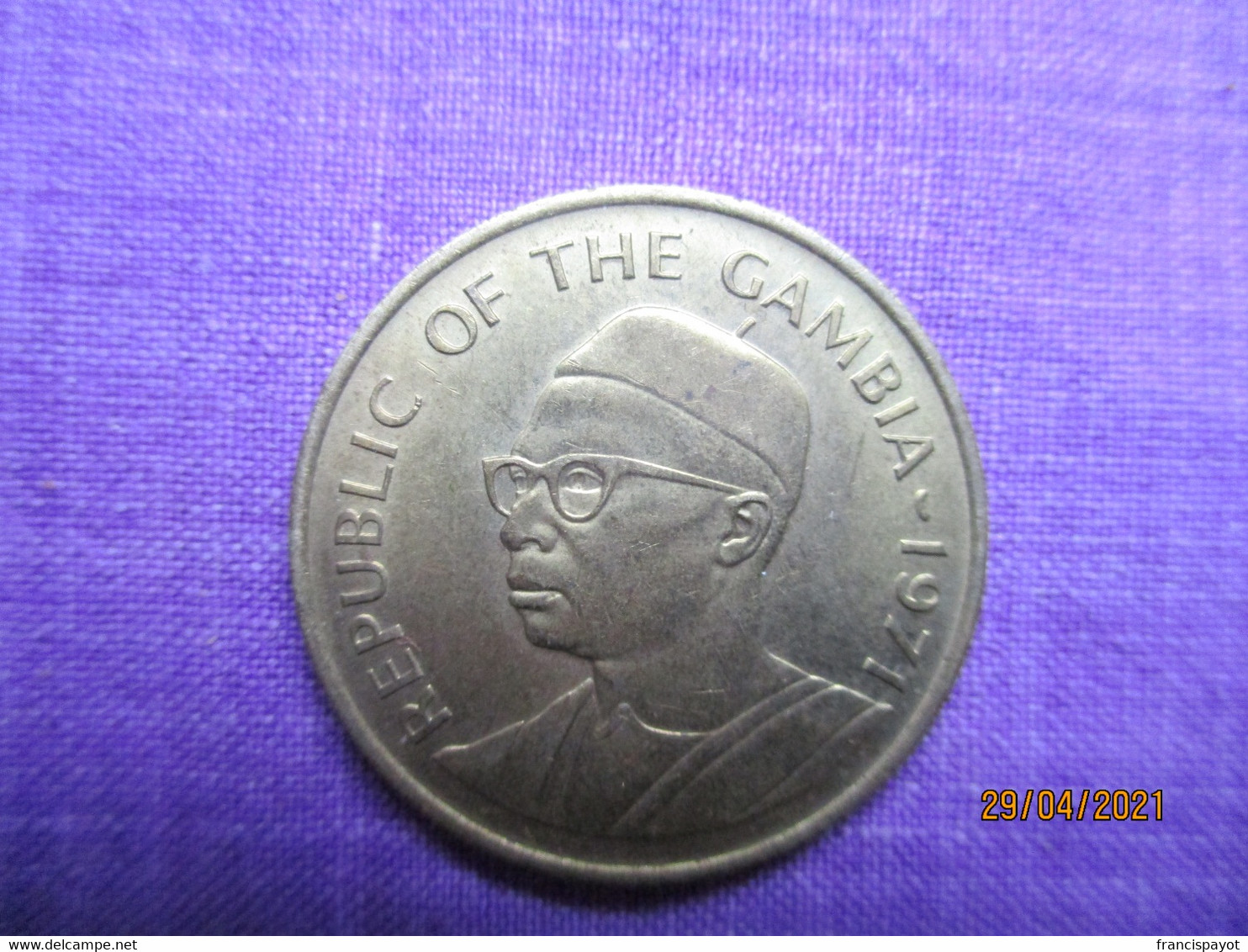 Gambia: 10 Bututs 1971 - Gambie