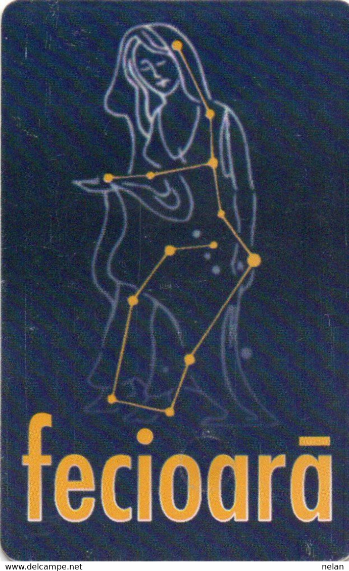 PHONE CARD-ROMANIA-ROMTELECOM - FECIOARA - Zodiac