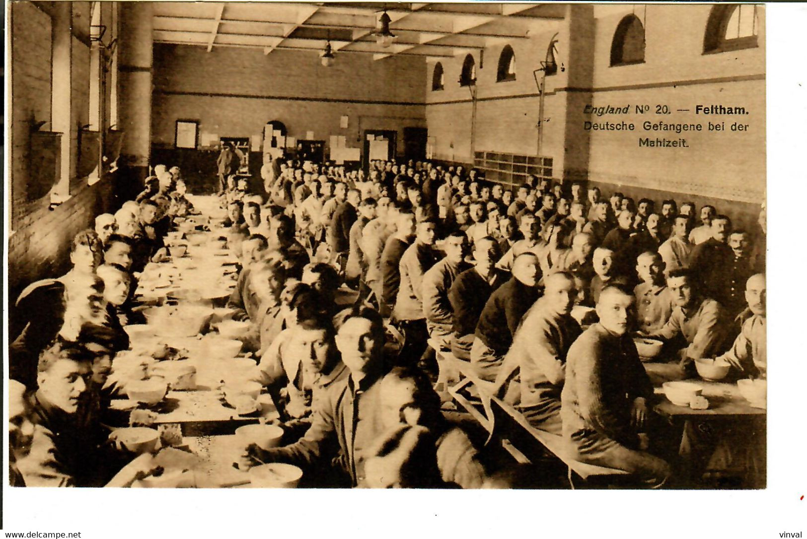 England Feltham - Prisoner Of War Camp Meal - Altri & Non Classificati