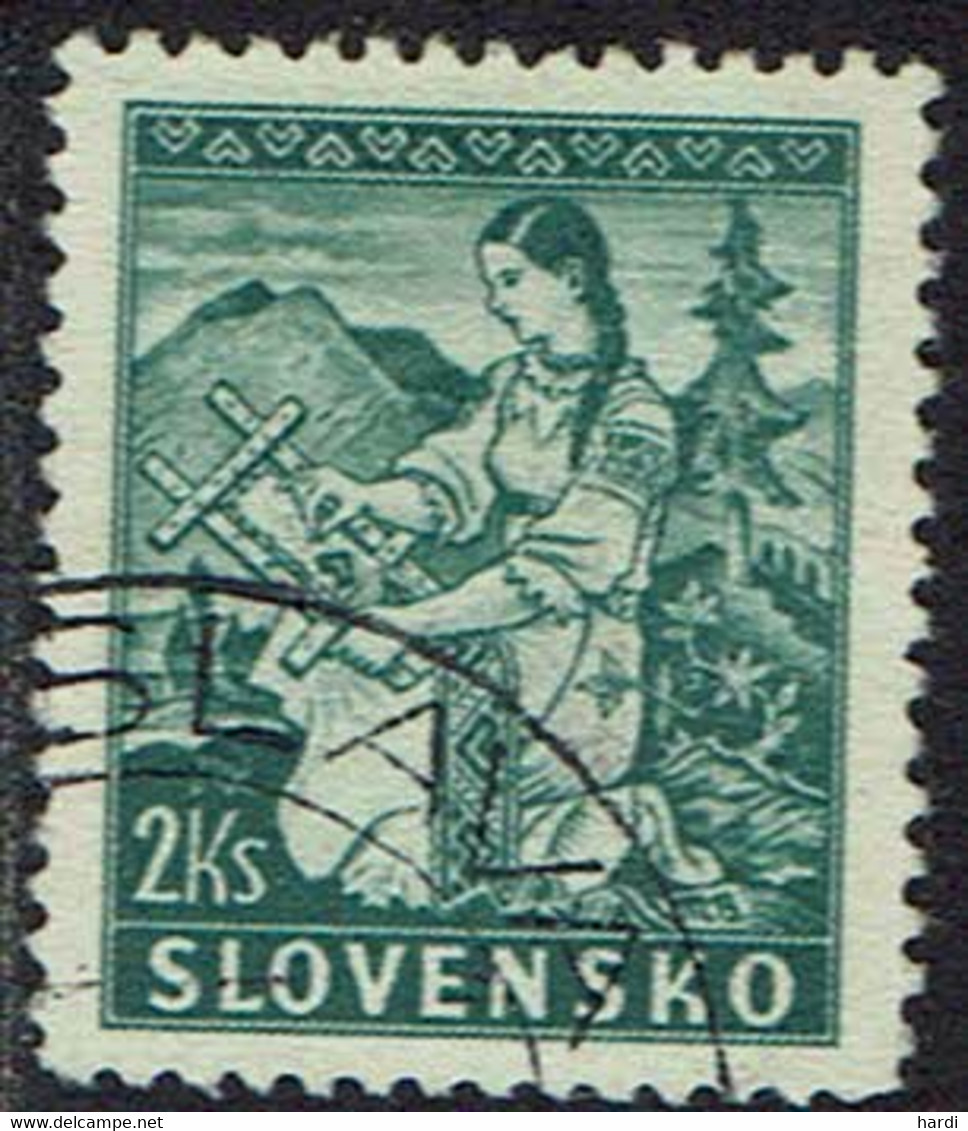 Slowakei 1939, MiNr 43, Gestempelt - Gebraucht