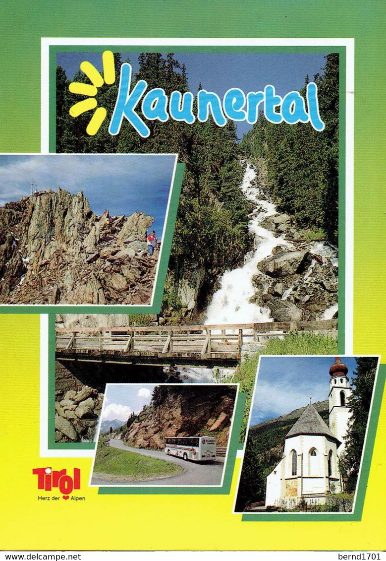 Österreich / Austria # Kaunertal - Karte Echt Gelaufen / View Card Used (i696) - Kaunertal