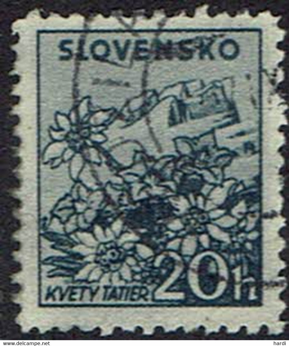 Slowakei 1940, MiNr 73xa, Gestempelt - Oblitérés