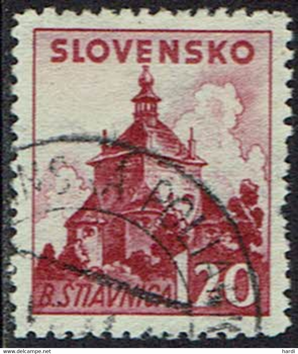 Slowakei 1941, MiNr 81, Gestempelt - Oblitérés