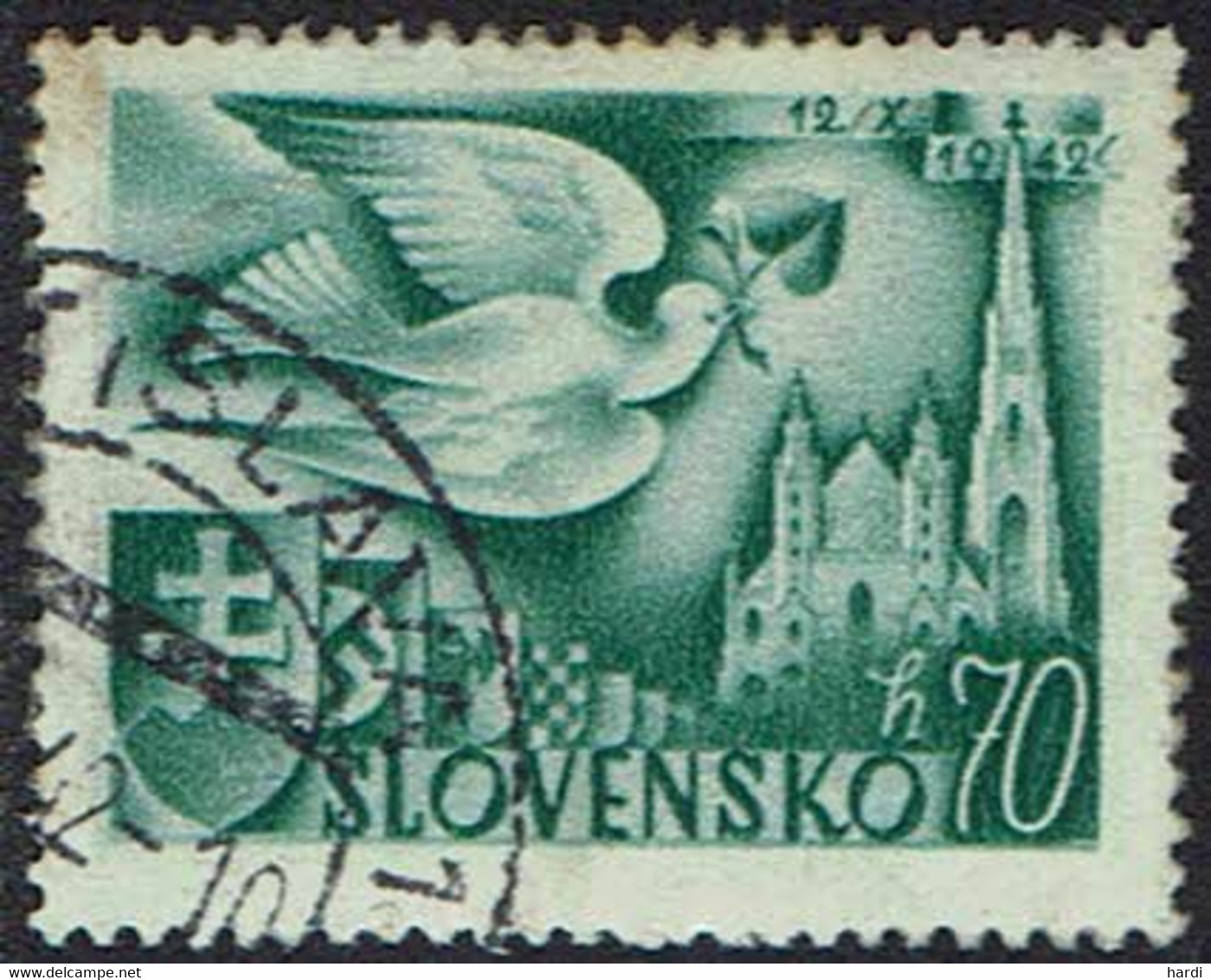 Slowakei 1941, MiNr 102, Gestempelt - Gebraucht